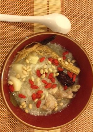 参鶏粥-レシピのメイン写真