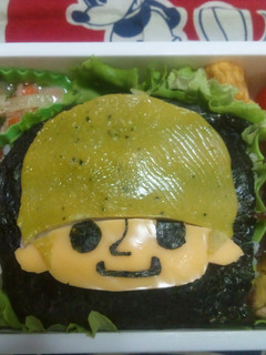 ★☆キャラ弁:ワンピースゾロ弁当☆★-レシピのメイン写真