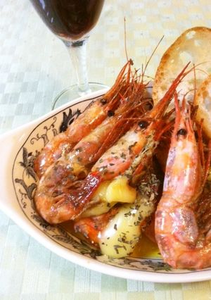 エビのチーズinアヒージョ-レシピのメイン写真