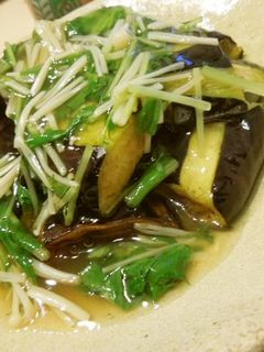 揚げナスのあんかけ-レシピのメイン写真