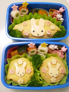 ミッフィーちゃん☆キャラ弁-レシピのメイン写真
