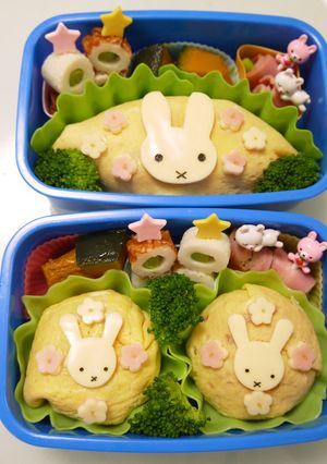 ミッフィーちゃん☆キャラ弁-レシピのメイン写真