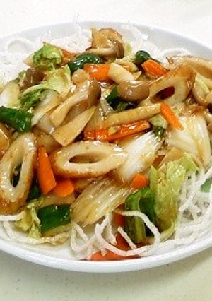 揚げマロニーの白菜あんかけ-レシピのメイン写真