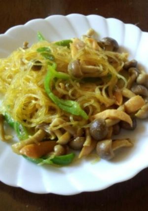 ヘルシー 焼き春雨-レシピのメイン写真