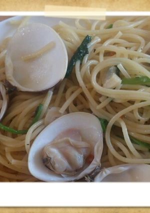 ハマグリのパスタ-レシピのメイン写真