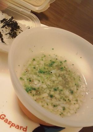 離乳食後期　高野豆腐のスープ煮-レシピのメイン写真