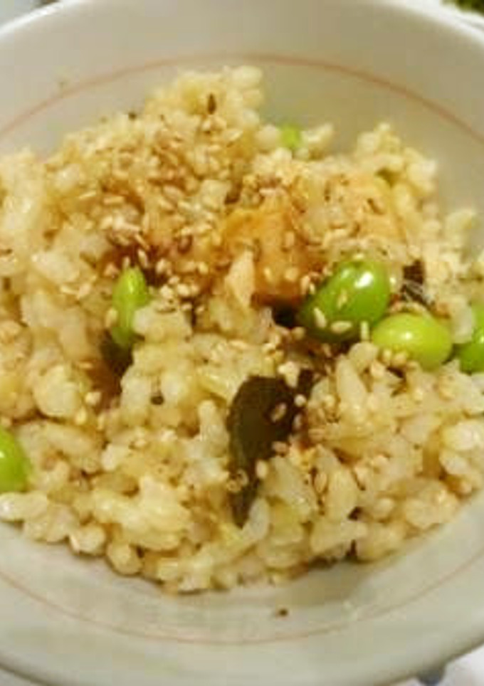 塩鮭ひと切れと玄米で・・美味しい鮭ごはん-レシピのメイン写真