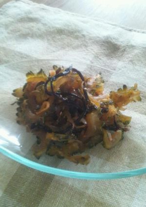 ほんのり苦いゴーヤの佃煮☆-レシピのメイン写真