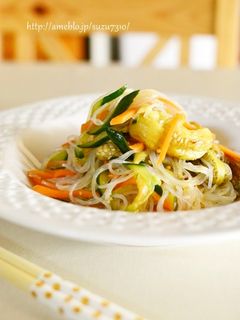 焼きナスと春雨の中華風酢の物-レシピのメイン写真