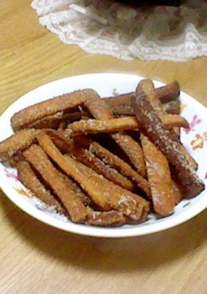油っこいけどやめられない！　パン耳揚げ-レシピのメイン写真