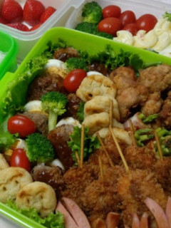 運動会のお弁当♪ハンバーグ-レシピのメイン写真