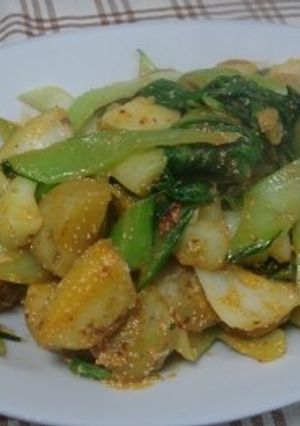 新じゃがの明太子とクリームチーズの炒め物-レシピのメイン写真