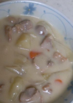 ご飯のおかずになる！クリームシチュー-レシピのメイン写真