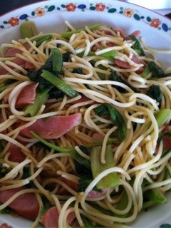 ほうれん草とベーコンのパスタ-レシピのメイン写真