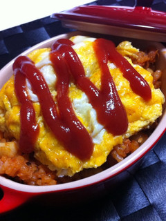 ツナ缶でオムライス-レシピのメイン写真