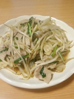 節約☆にらもやし炒め-レシピのメイン写真