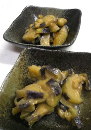 なすの甘味噌バター炒め-レシピのメイン写真
