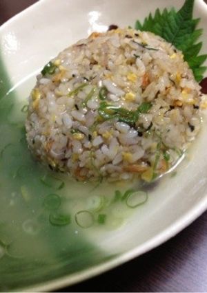 青じそ☆桜えびのあんかけ炒飯-レシピのメイン写真