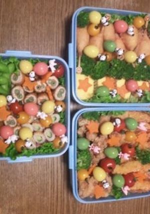 運動会のお弁当-レシピのメイン写真