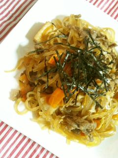 ★マロニーのすき煮-レシピのメイン写真