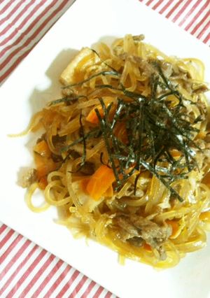 ★マロニーのすき煮-レシピのメイン写真