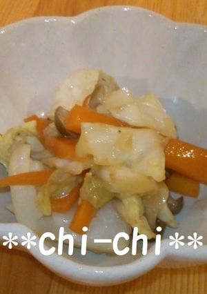 さっぱり☆キャベツ炒め-レシピのメイン写真