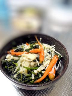 野菜のおかず☆人参葉とエノキのポン酢炒め-レシピのメイン写真