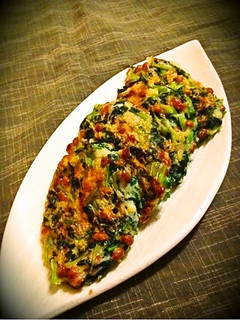 栄養満点!大根菜と納豆のねばねばおやき♪-レシピのメイン写真