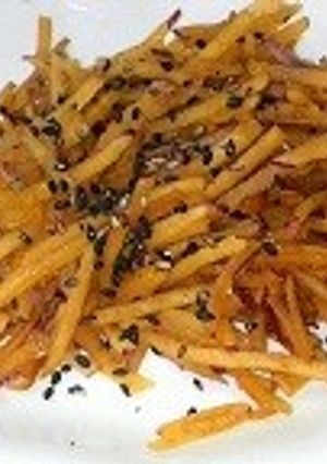 超シンプルなサツマイモのきんぴら-レシピのメイン写真