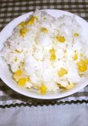 コーンで炊き込みご飯-レシピのメイン写真