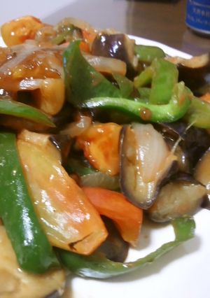 夏野菜の炒め物-レシピのメイン写真