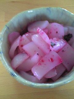 刺身こんにゃくのしば漬け-レシピのメイン写真