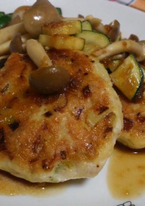 豆腐と鶏肉で簡単つくね-レシピのメイン写真