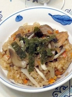 美味 季節の舞茸ご飯-レシピのメイン写真