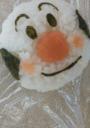たらこで♪こむすびまんおにぎり♥-レシピのメイン写真