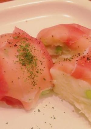 枝豆と生ハムのジャガイモボール-レシピのメイン写真