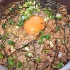 รูปของ 鶏そぼろアレンジ★肉味噌丼