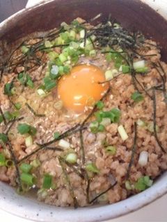 鶏そぼろアレンジ★肉味噌丼-レシピのメイン写真
