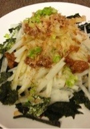 さっぱり☆梅ドレッシングの大根サラダ-レシピのメイン写真