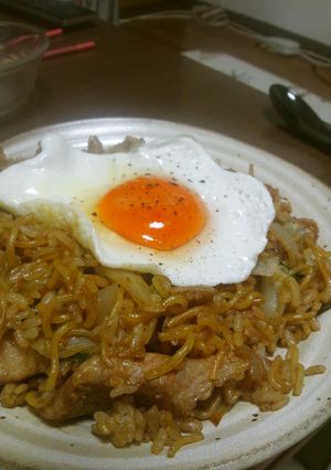 冷蔵庫スッキリ!!おいしいそばめし-レシピのメイン写真
