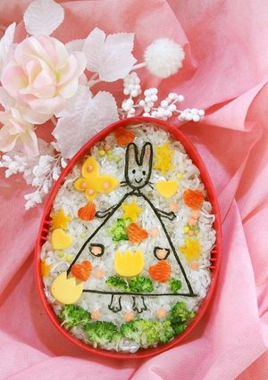 黒カニカマラインでお絵かきしましょ-レシピのメイン写真