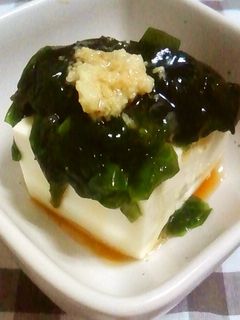 ごま油が薫る♪簡単美味しい冷奴♫-レシピのメイン写真