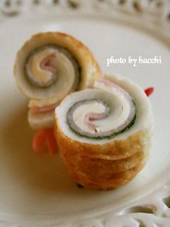 しそハムチーズのちくわくるくる-レシピのメイン写真