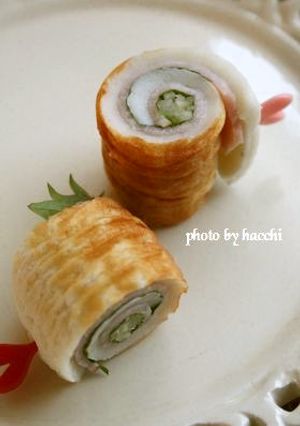 しそハム生姜のちくわくるくる-レシピのメイン写真