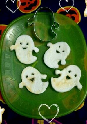 ハロウィンに♪はんぺんおばけ♪お弁当に♪-レシピのメイン写真