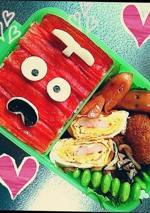 簡単キャラ弁　ムック-レシピのメイン写真