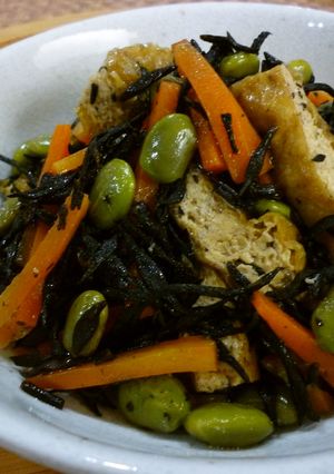 彩りひじきの煮物-レシピのメイン写真