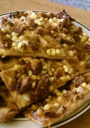 照り焼きチキンピザ-レシピのメイン写真