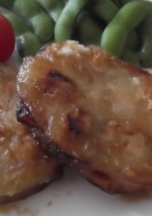 甘辛酸っぱな♪レンコンのはさみ焼き-レシピのメイン写真