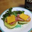 チーズ&ポテト、ベーコン乗せ、つまみに